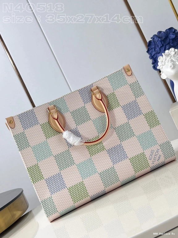 AAA Replica Ru MM-35*27*14cm VUITTON ONTHEGO LOUIS 0724